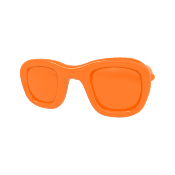 Orange Sun Glasses