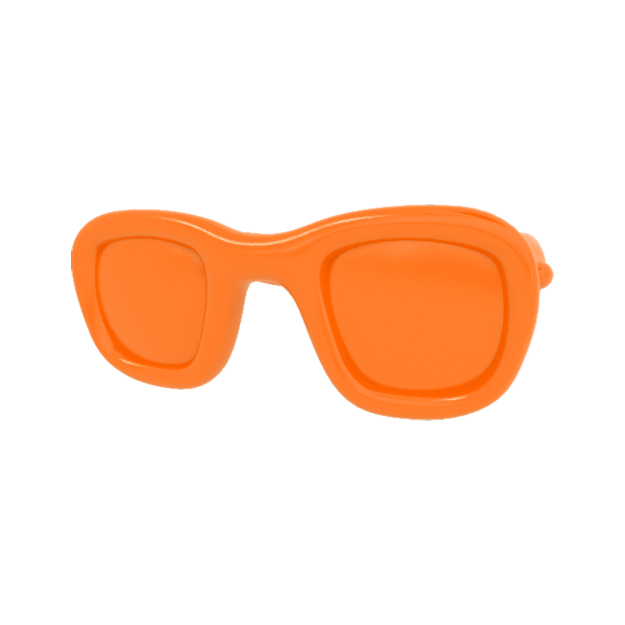 Orange Sun Glasses